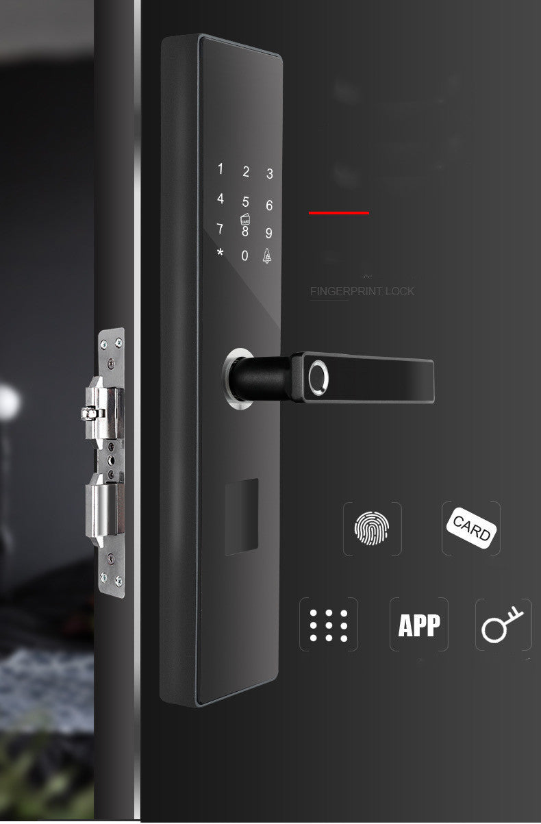 Smart Door Lock, Semi-automatic Fingerprint Lock,