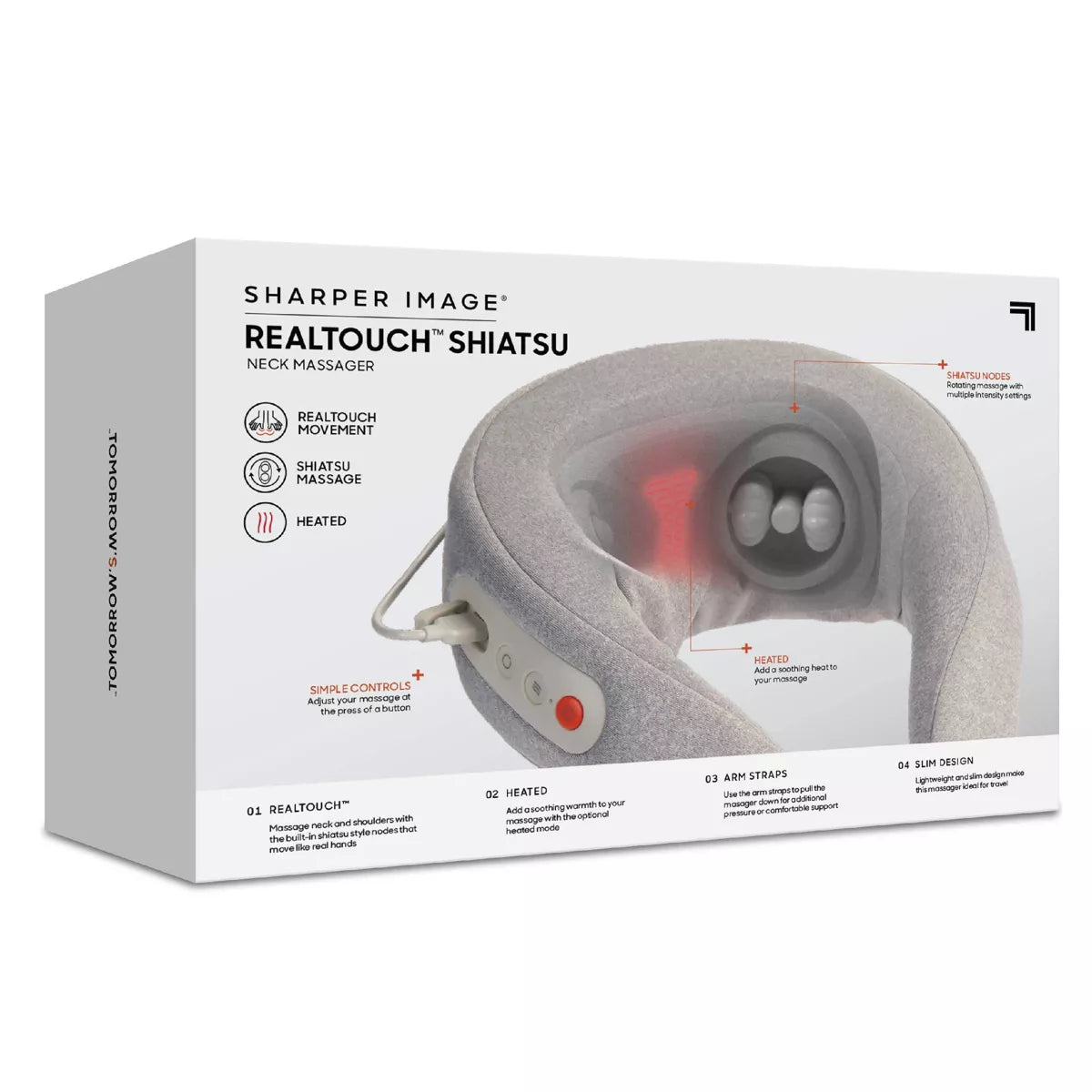 Sharper Image Realtouch Shiatsu Neck Body Massager