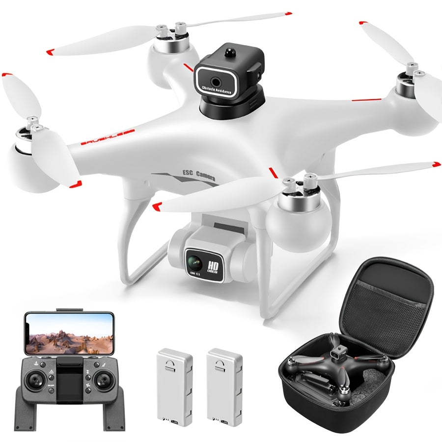 S116 MAX Drone with 4K Dual Camera, 360 Obstacle Avoidance, Brushless Motors, Optical Flow Positioning, Wifi FPV