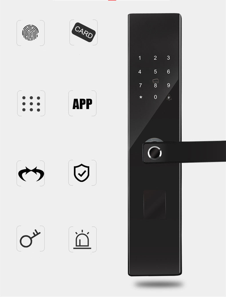 Smart Door Lock, Semi-automatic Fingerprint Lock,