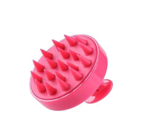 Silicone scalp massage hair brush