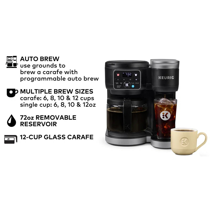 K-Duo® Hot & Iced Single Serve & Carafe Coffee Maker (Gen 2)