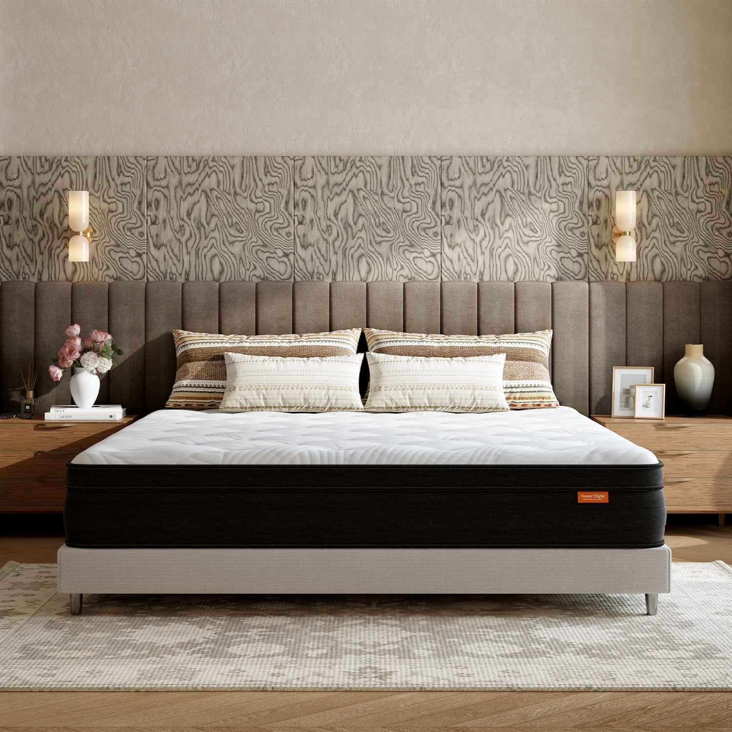 Twilighty 12" King Size Medium Adult Hybrid Mattress