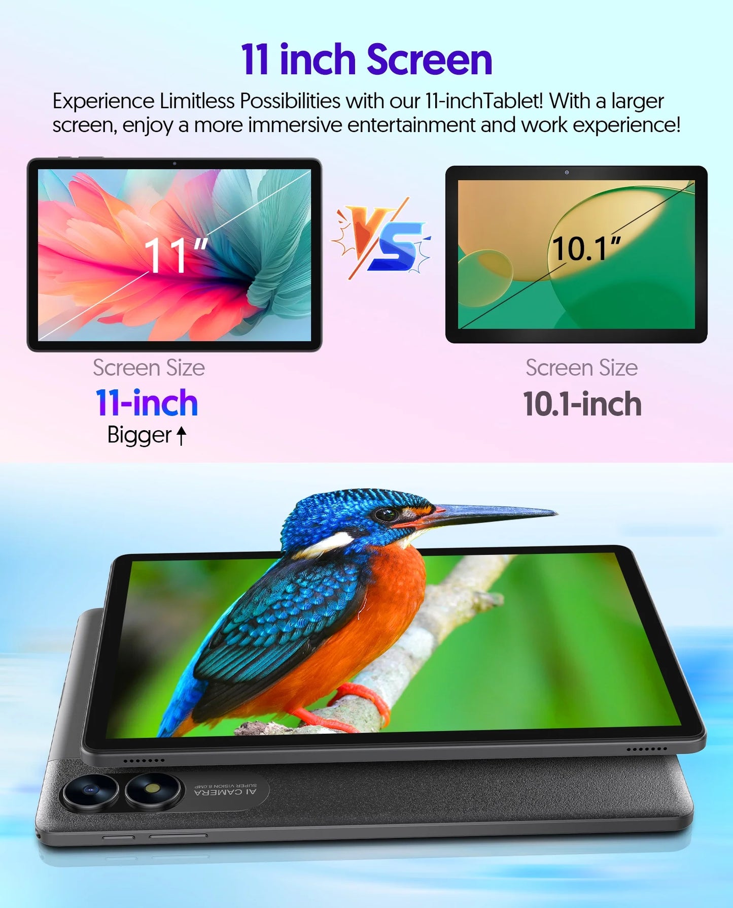 Android Tablet with Keyboard, 10 Inch Android 14 Tablet, T606 Octa Core 8GB+128GB+1TB Expand,8000Mah Battery,5G Wifi 6, Bluetooth,2+8Mp Dual Camera, 2 in 1 Tablet with Keyboard, Mouse, Case, Stylus