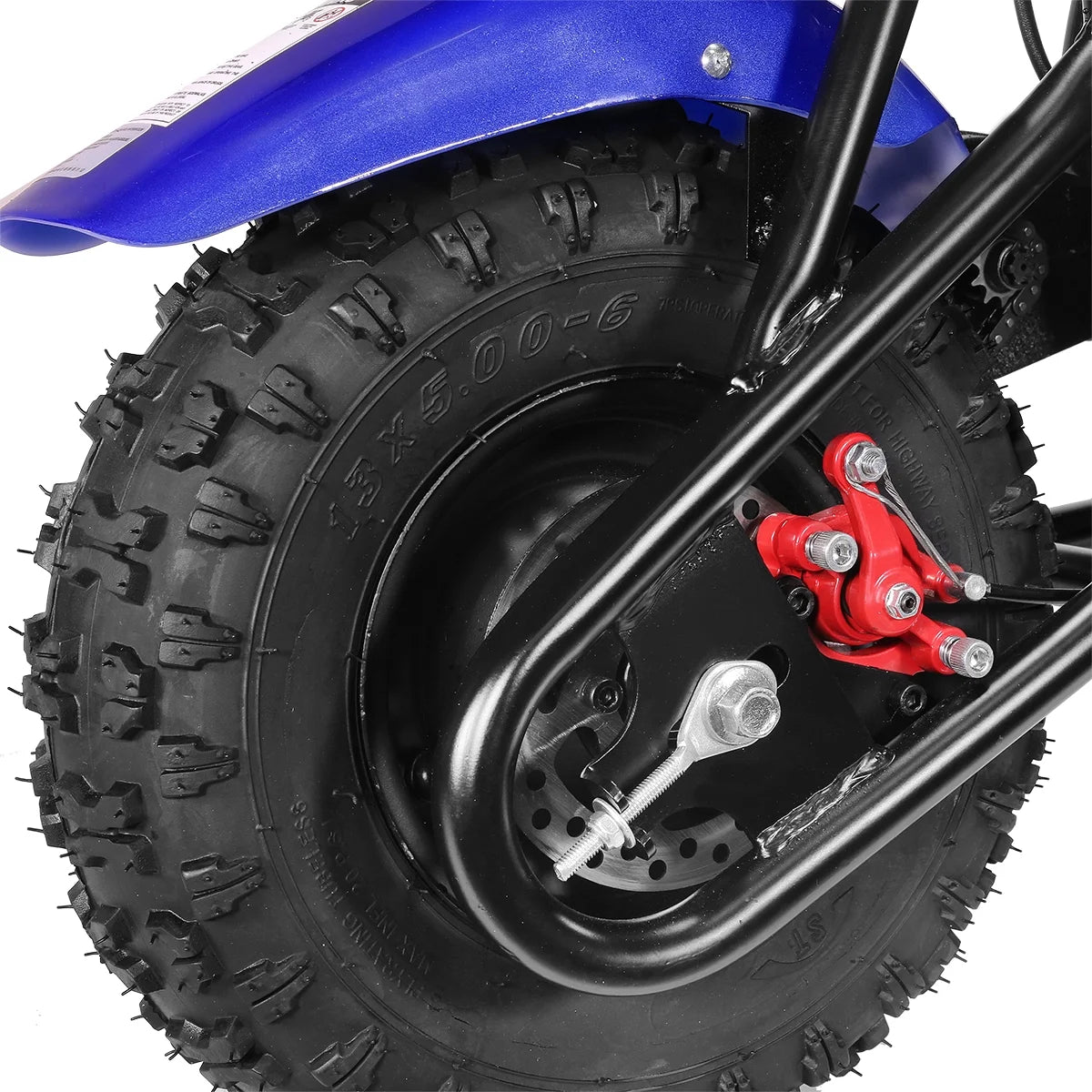 Mini Dirt Bike, 40CC Gas Powered Mini Bike, 4 Stroke off Road Trail Bike for Kids & Adults, up to 20 MPH, Weight Support up to 165Lbs Blue