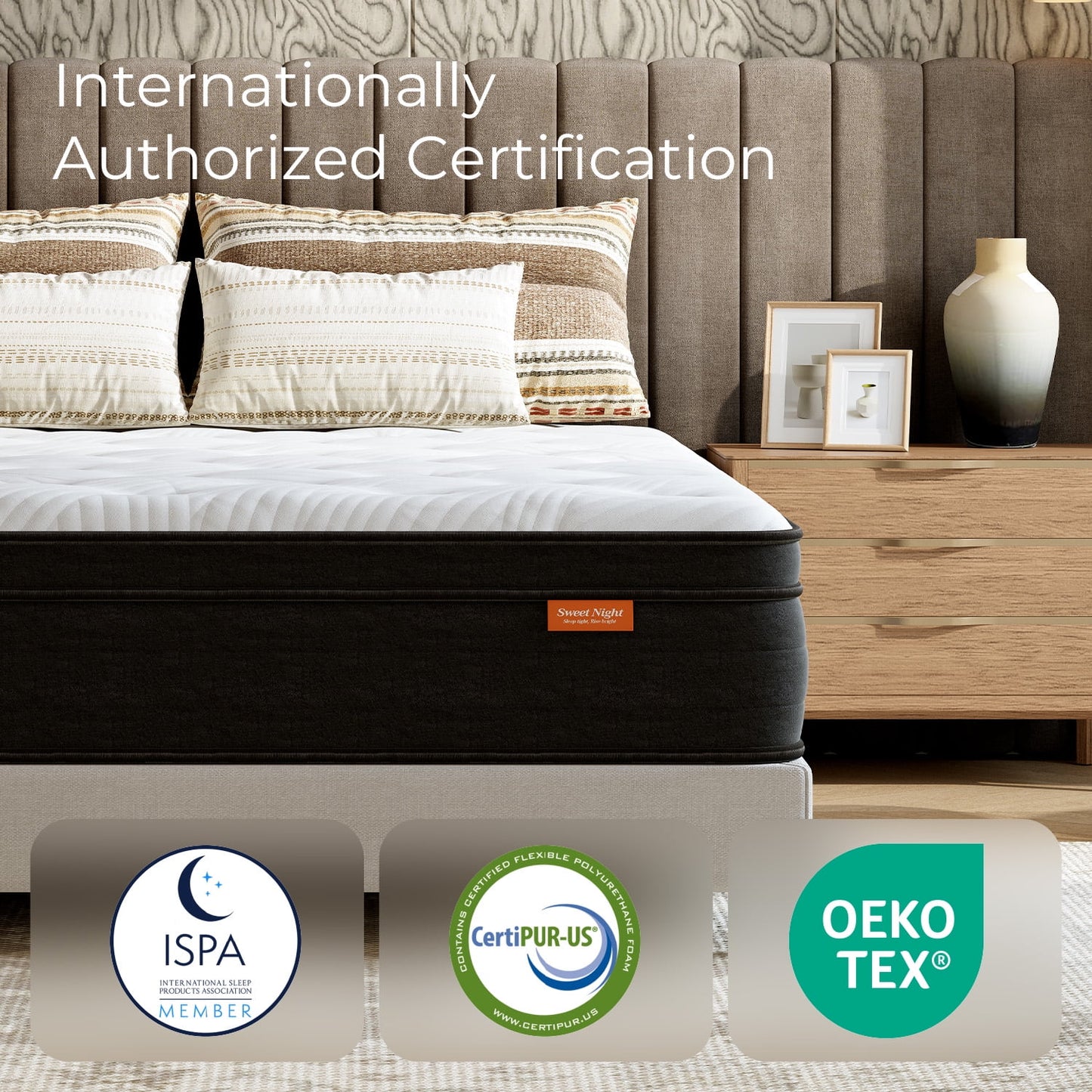 Twilighty 12" King Size Medium Adult Hybrid Mattress