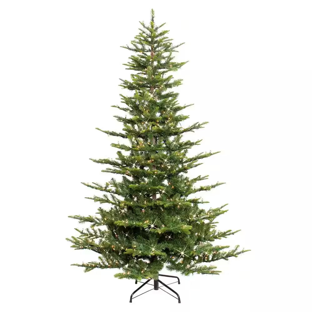 7.5 Ft. Aspen Fir Artificial Christmas Tree with 700 Warm White Lights