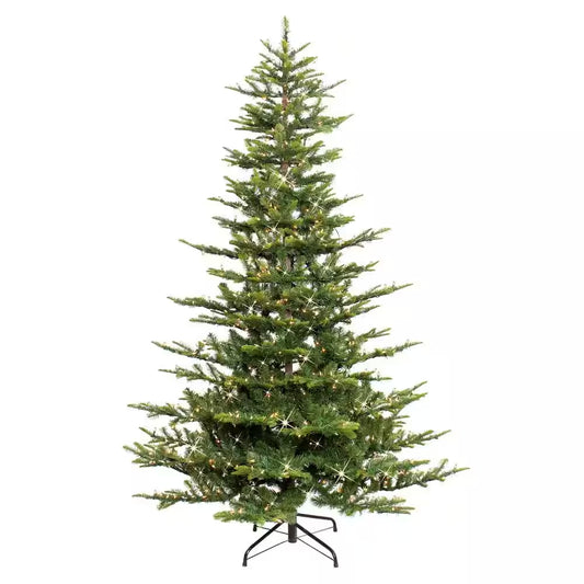 7.5 Ft. Aspen Fir Artificial Christmas Tree with 700 Warm White Lights