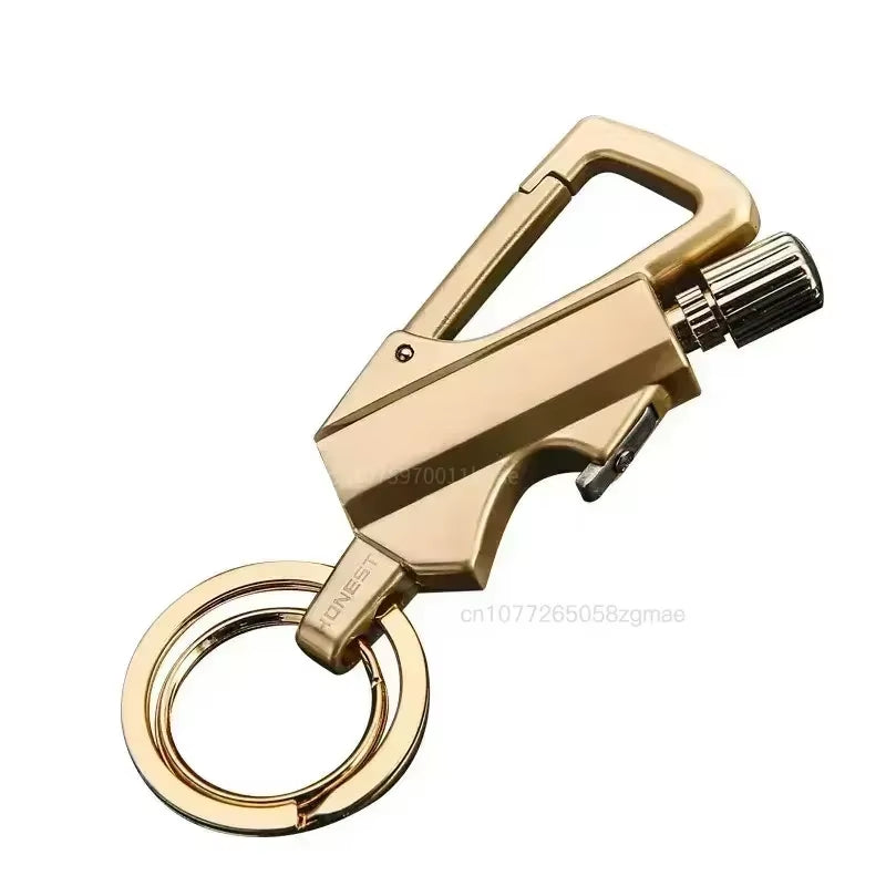 Permanent Match Wireless Lighter with Multi-Function Keychain Bottle Opener, Lit Anytime, Anywhere, Suitable for Outdoorsurvival