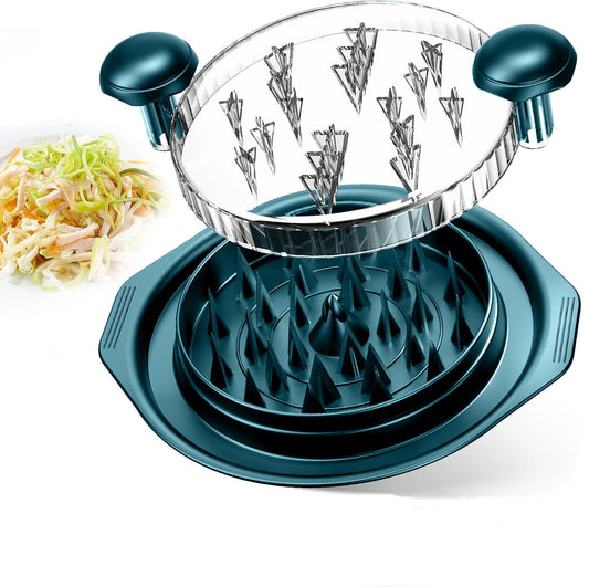 Chicken Shredder Tool Twist - 10" Large Meat Shredder Tool Twist, Visible Shredded Chicken Tool Chicken Breast Shredder, Ergonomic Handle, Dishwasher Safe, Anti-Slip,Suitable for Pork Beef Chicken