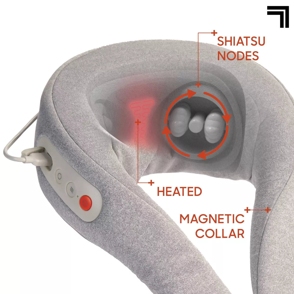 Sharper Image Realtouch Shiatsu Neck Body Massager
