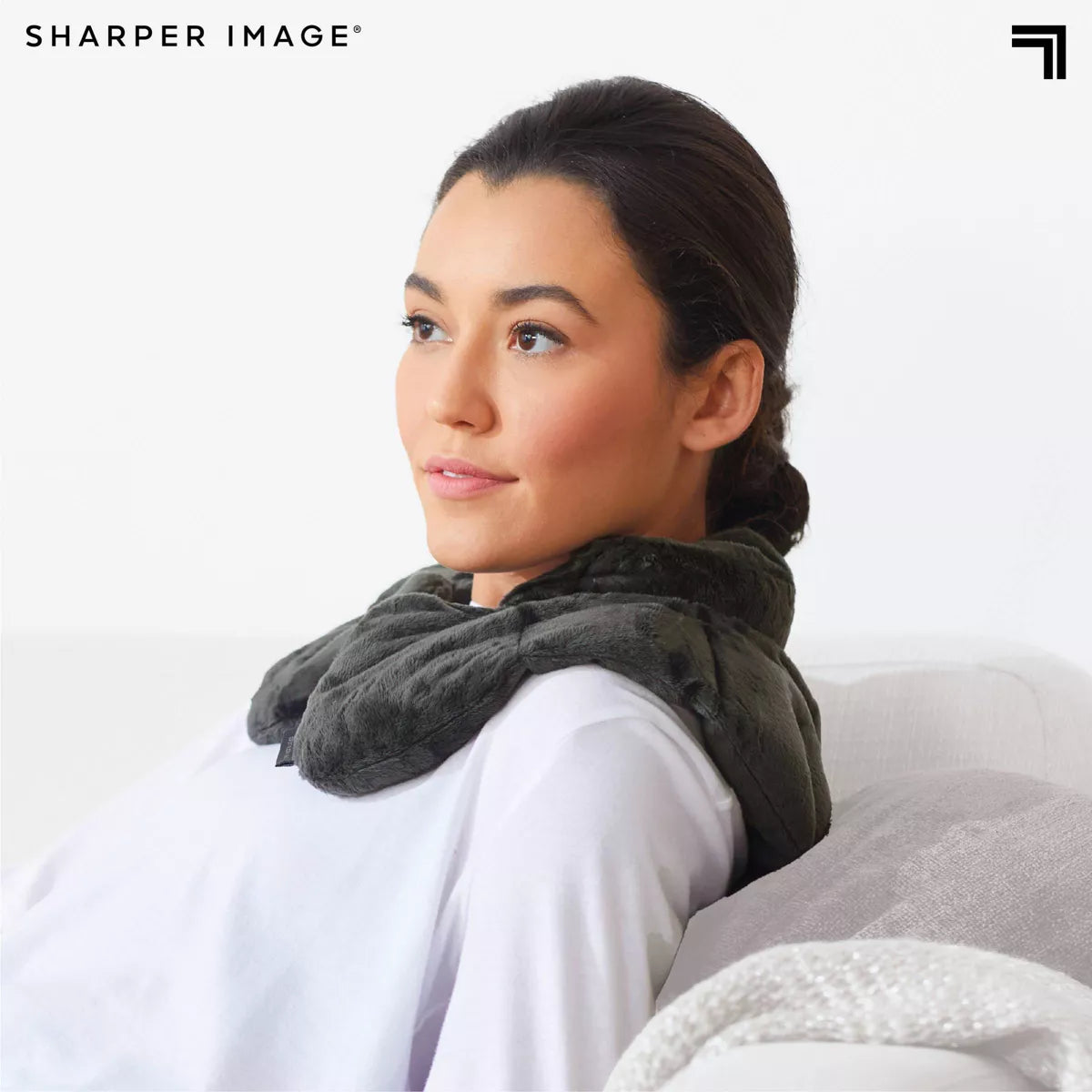 Sharper Image Heated Neck and Shoulder Wrap