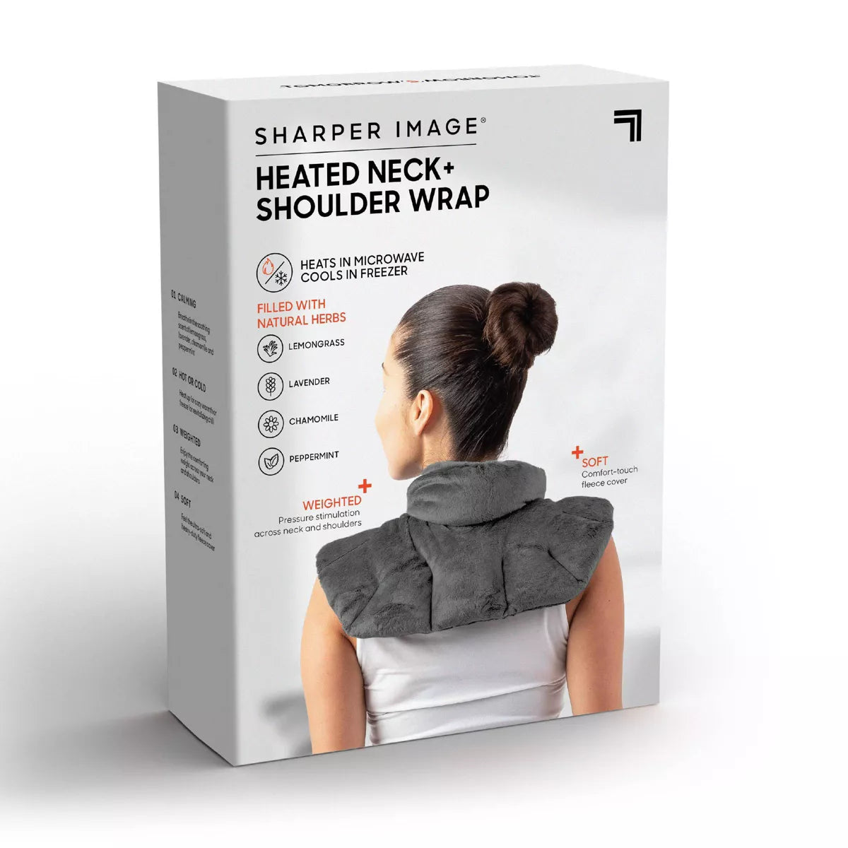 Sharper Image Heated Neck and Shoulder Wrap