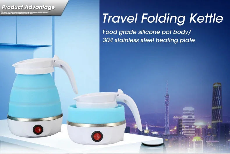 Portable Folding water heater for tea, coffee and noodles