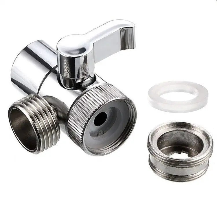 Kitchen Switch Faucet Adapter Sink Water Tap Splitter Diverter Valve Shower Toilet Bidet Tap Connector Bathroom Accessories