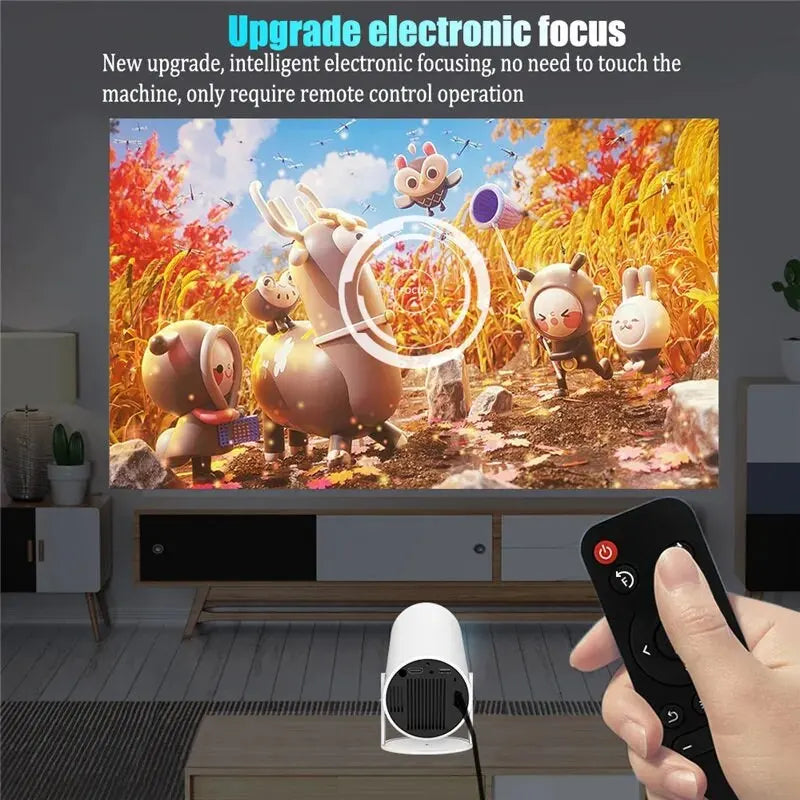 Portable 4K 120 inches Projector for Movies and Games