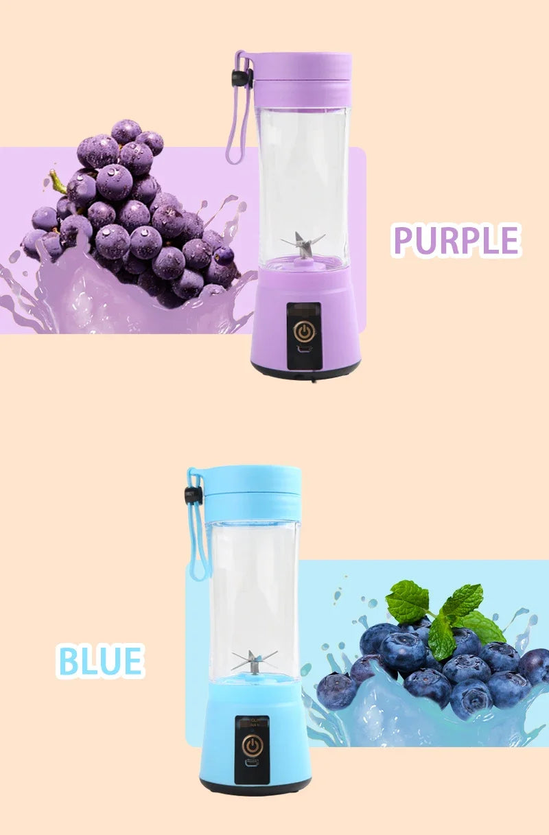 Portable Fruit Juice Blender for fast fruit Juice and smoothies