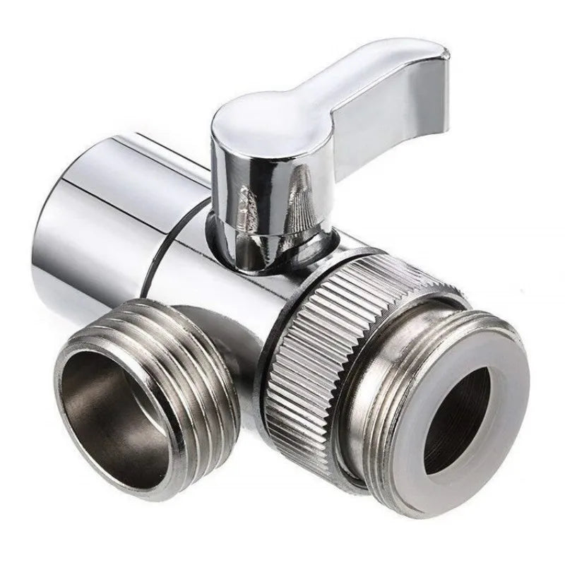 Kitchen Switch Faucet Adapter Sink Water Tap Splitter Diverter Valve Shower Toilet Bidet Tap Connector Bathroom Accessories