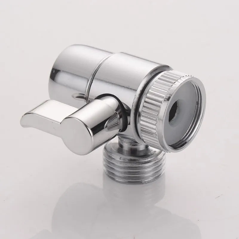 Kitchen Switch Faucet Adapter Sink Water Tap Splitter Diverter Valve Shower Toilet Bidet Tap Connector Bathroom Accessories