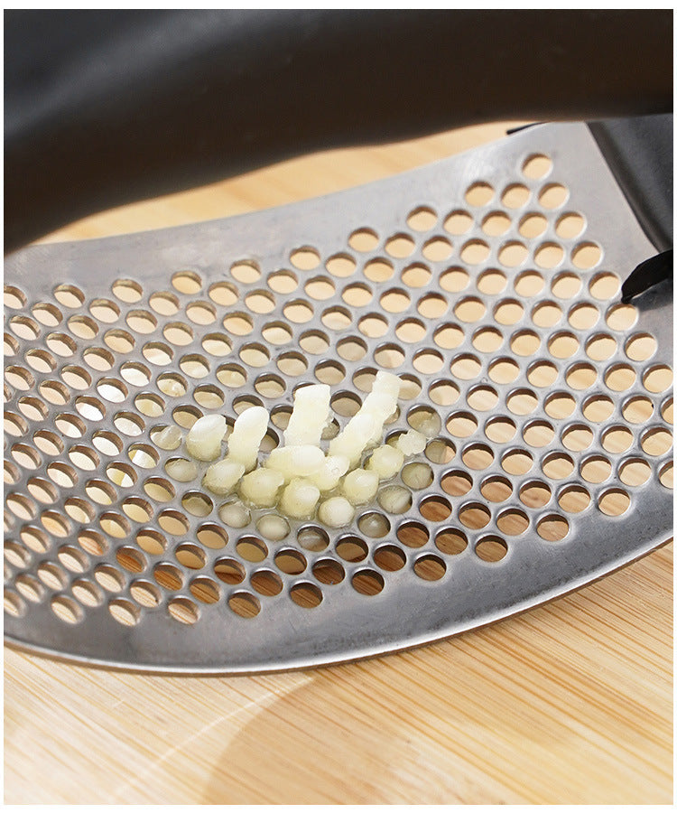 Stainless Steel Garlic Press Crusher Manual Garlic Mincer Chopping Garlic Tool Fruit Vegetable Tools Kitchen Accessories Gadget