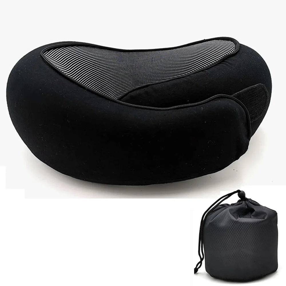 Comfy Neck Hugging pillow for travel sleep and neck pain relief