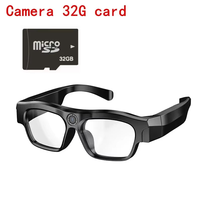 2K/4K High-Definition Sports Camera Sunglasses with Bluetooth Call Functionality for Outdoor Video Recording