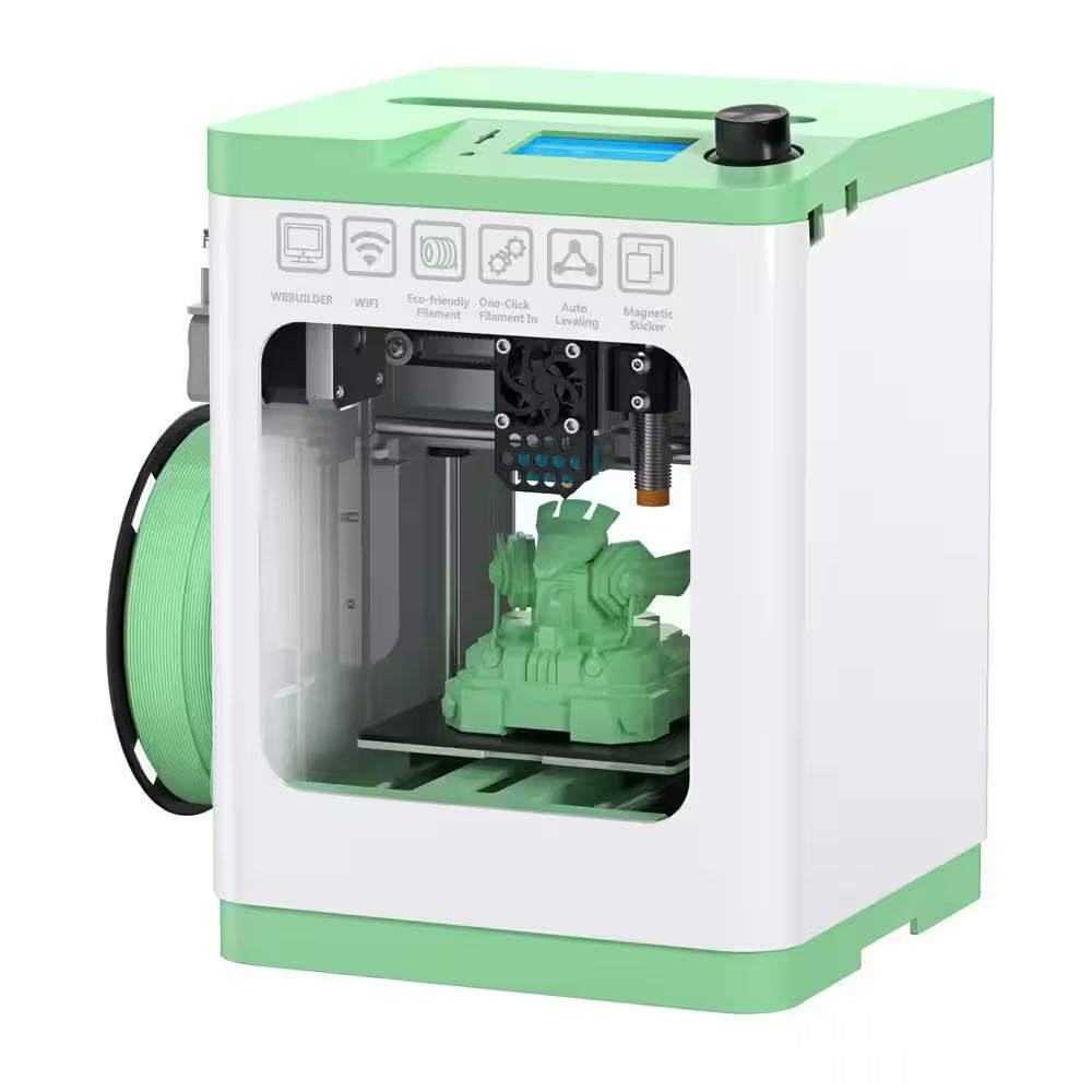 Wifi Cloud Printing 3D Printer, Fully Assembled and Mini 3D Printer for Beginners and Kids with Auto Leveling