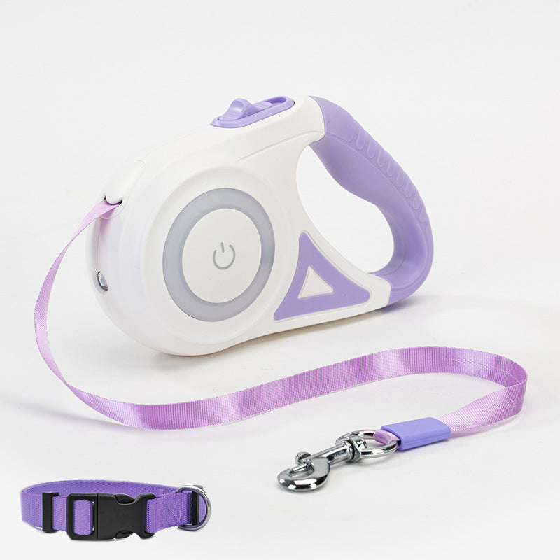 PawFlex Retractable Dog Leash & Collar System