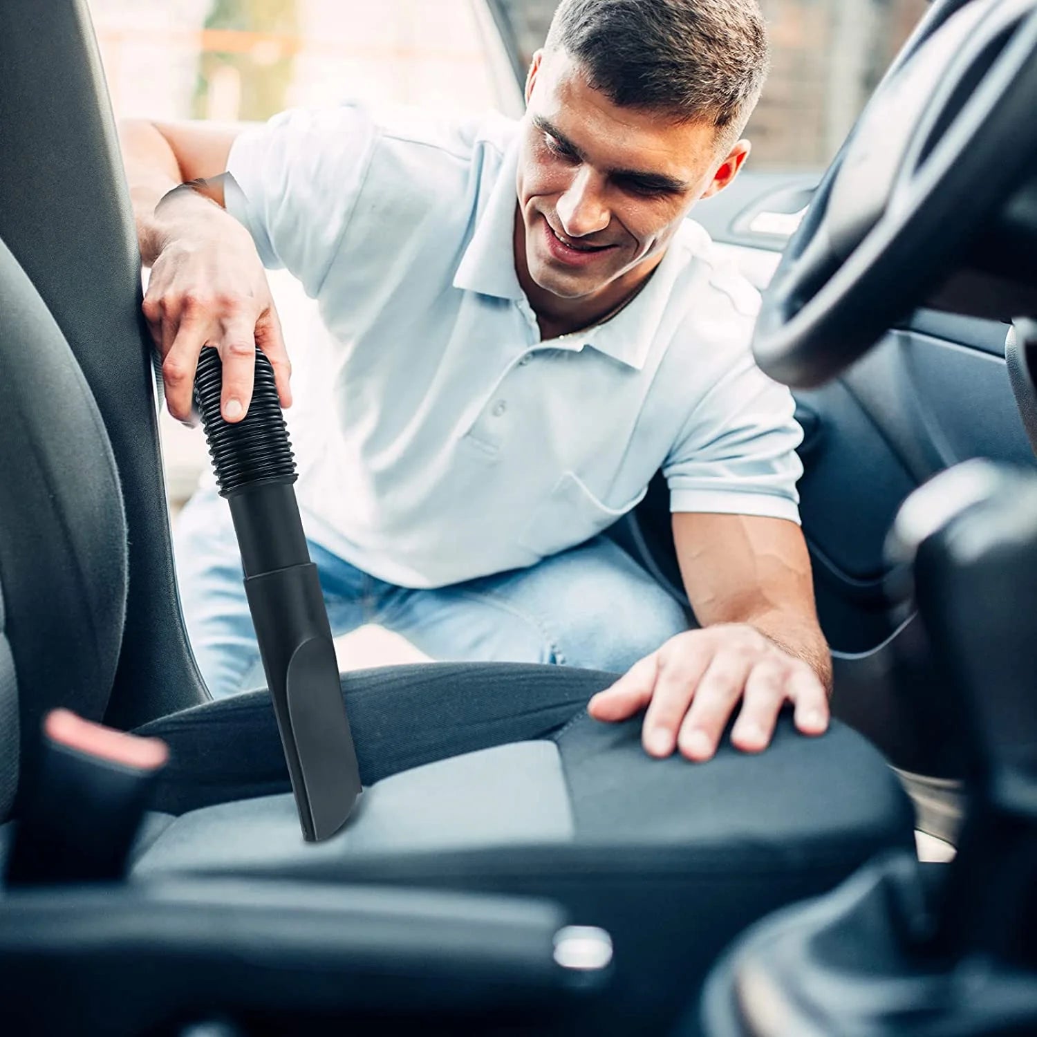 Wet Dry Vacuum 2.5 Gallon 3 Peak Horsepower Portable Shop Vacuum Cleaner Black W125080A