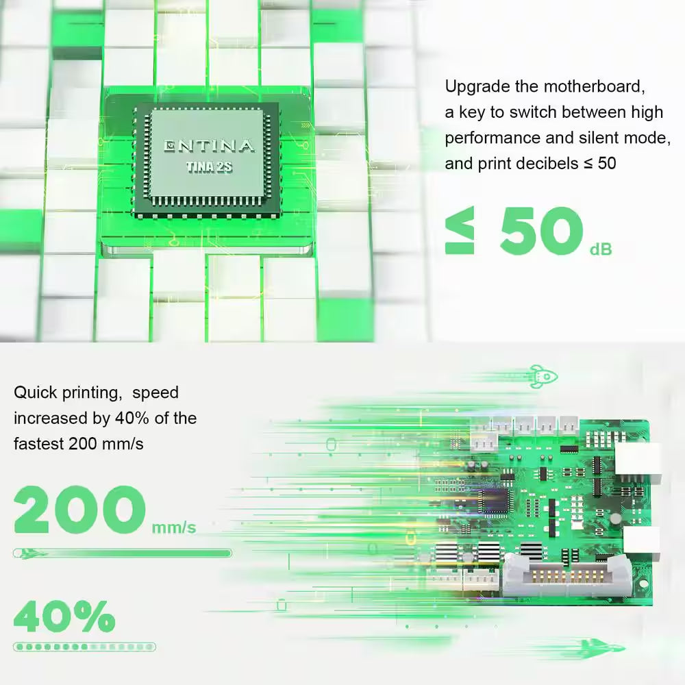 Wifi Cloud Printing 3D Printer, Fully Assembled and Mini 3D Printer for Beginners and Kids with Auto Leveling